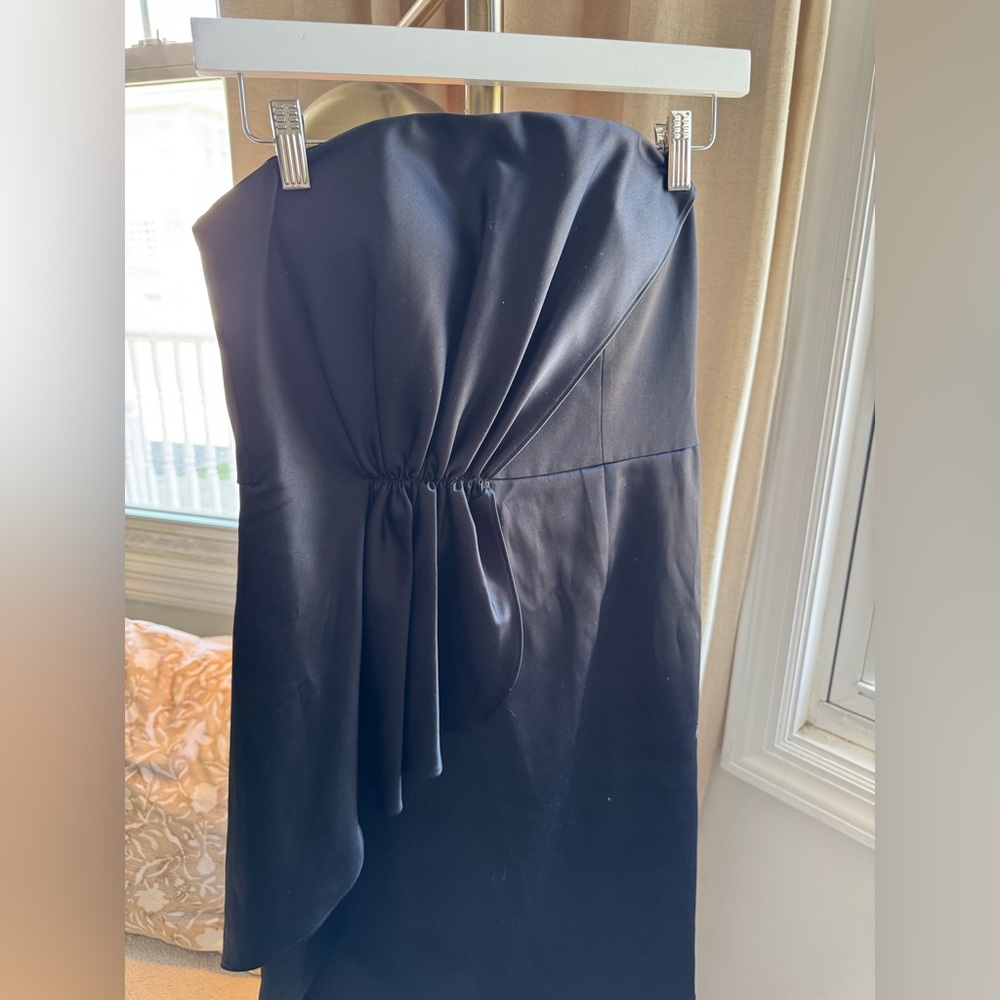 NWT Vince Camuto Elegant Black Strapless Dress | 6 - Picture 2 of 8